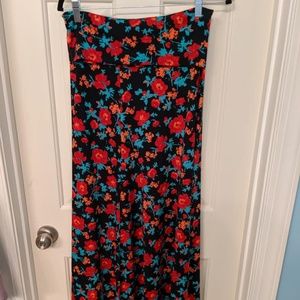 Lularoe S Maxi Red Floral